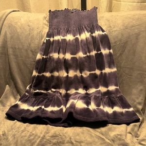 Victorias Secret tie dye terry coverup small